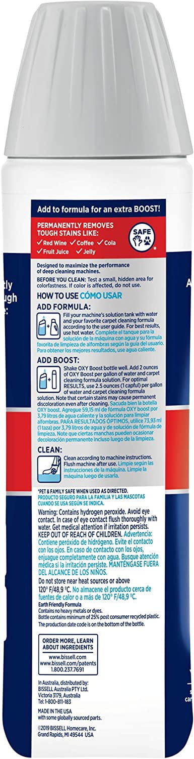 BISSELL Oxy Boost 16-oz Concentrated Steam Cleaner Chemical Solution  Additive in the Steam Cleaner Chemicals department at