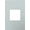 Pale Blue, variant on Legrand adorne 1-Gang Wall Plate in Gloss White Finish
