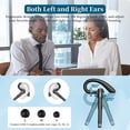 thumbnail image 3 of YUNOVA Bluetooth Headset for Cellphone Wireless Bluetooth Earpiece with Charging Case Hands-Free Single Ear Headset with Mic for iOS Android Cell Phone, V5.2 Bluetooth Headphone for Business, Trucker, 3 of 8