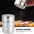thumbnail image 1 of Stainless Steel Powder Sifter Coffee Sugar Flour Jar Pepper Seasoning Shaker, Fine Mesh, Convenient to Add Powder, Stainless Steel, Portable Size,  Helper for Kitchen Cooking, 1 of 8