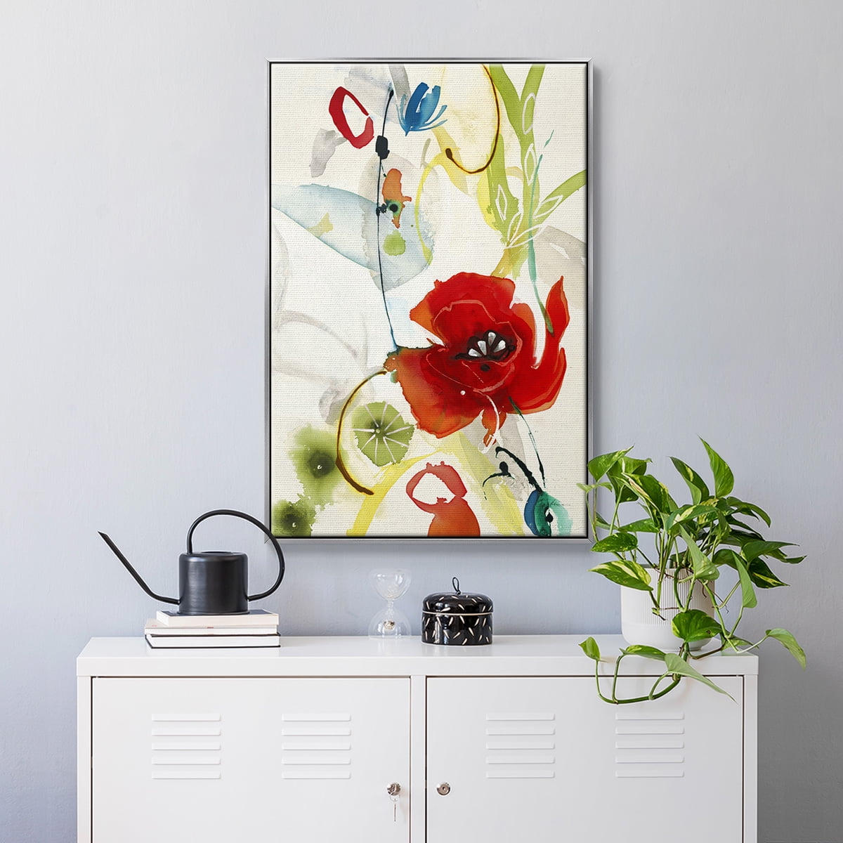 Local Color II Framed Premium Gallery Wrapped Canvas - Ready to Hang