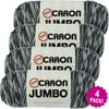 Multipack of 4 - Caron Jumbo Print Yarn-Dalmatian