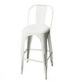 thumbnail image 1 of Beaumont Lane Tabouret de Bar 26 Pouces en Blanc, 1 of 2