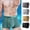 Light Grey, variant on ruhuadgb Mid-Rise Elastic Waistline U Convex Men Panties Massage Particles Breathable Holes Shorts Briefs Daily Wear