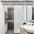 thumbnail image 4 of Película para Ventanas Privacidad, Película Opaca para Ventanas 30x200cm, Película Electrostática para Ventanas Buena Privacidad, Película Opaca para Ventanas Anti UV Esmerilada para Oficina, Hogar, Baño, Dormitorio, Cocina Rojo Verde, 4 of 4