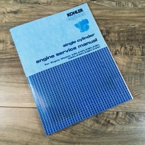 KOHLER K161 K181 SINGLE CYLINDER ENGINE SERVICE MANUAL REPAIR SHOP WORKSHOP BOOK