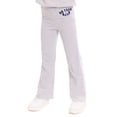 thumbnail image 2 of Stitch Girls' Varsity Graphic Flare Leggings with Foldover Waist, Sizes 4-18, 2 of 7