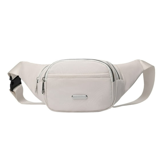 LONGshukeji Crossbody Fanny Pack for Men Women Waist Bag with Adjustable Strap Outdoors Workout Traveling Casual Bag