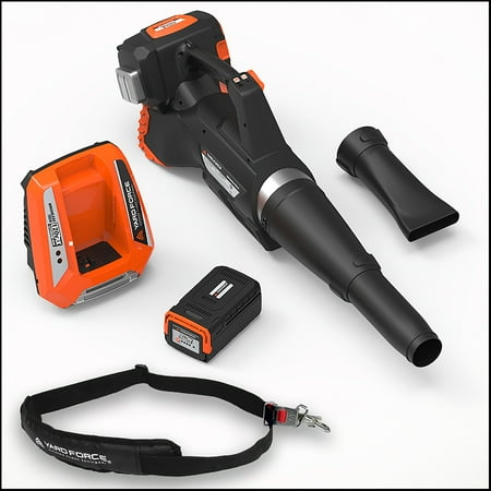 Yard Force 120vRX Lithium-Ion Blower with Push-Button Speed Control - COMPLETE Kit