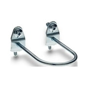 Triton Products 2-7/8 inch Double Mount U Shape Steel Pegboard Hook, 5pk