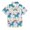 Unicorn Rainbow Stars, variant on Small Short Sleeve Button Down Shirts Black Shark Silhouettes Casual Shirt 3-10 Years