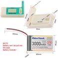 thumbnail image 2 of Placa de desarrollo ESP32 LoRa V3 con conjunto de baterías de 3000 mAh, 2 of 9