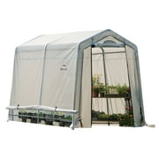 GrowIT Greenhouse-in-a-Box 6 x 8 ft. Peak Greenhouse