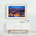 thumbnail image 5 of Fells Point Twilight - Baltimore Maryland Photography City Skyline Architecture Nightlife Scenic Oak Framed Wall Art Print 5 x 7 inches, 5 of 6