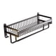 thumbnail image 5 of Toallero para baño Gloria soporte de aluminio sólido colgador de toallas negro, 5 of 9