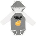 thumbnail image 3 of Inktastic Cheese Makes Everything Better Boys or Girls Long Sleeve Baby Bodysuit, 3 of 5