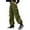Army Green-E, variant on Girls Cargo Pants High Waisted Baggy Cargo Pants with Pocket Kids Clothes Girls Size 11-12 Years
