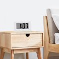 thumbnail image 1 of Despertador digital Qianying para dormitorio: reloj de escritorio eléctrico con números grandes, volumen ajustable y función de repetición. Reloj digital moderno para el hogar, ideal para mesitas de, 1 of 6