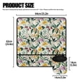 thumbnail image 5 of HELLHERO Sewing Machine Mat Storage Bag Easy to Clean Fabric Polyester for Most Sewing Machine Table for Wife Mom Family Present Ideal For Sewing Classes & Home Use Flowers Pattern, 5 of 5