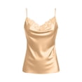 thumbnail image 5 of Antinious Ladies V-Neck Camisole Adjustable Lace Splice Breathable Tank Tops, 5 of 5