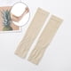 thumbnail image 3 of Mangas protectoras para brazos, 2 piezas, Ice Silk, refrigeración, deportes, correr, Beige, 3 of 8