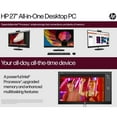 thumbnail image 4 of HP 27" FHD Touchscreen All-In-One Computer, Intel Ultra 7 155U, 16GB RAM, 1TB SSD, 4 of 5