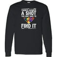thumbnail image 3 of Inktastic Billiards Game Pool Player Long Sleeve T-Shirt, 3 of 5