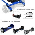 thumbnail image 6 of WonderWheels Hover Kart Go Kart Adjustable Seat Attachment for 6.5" Hover-Rider Buggy - Blue, 6 of 9