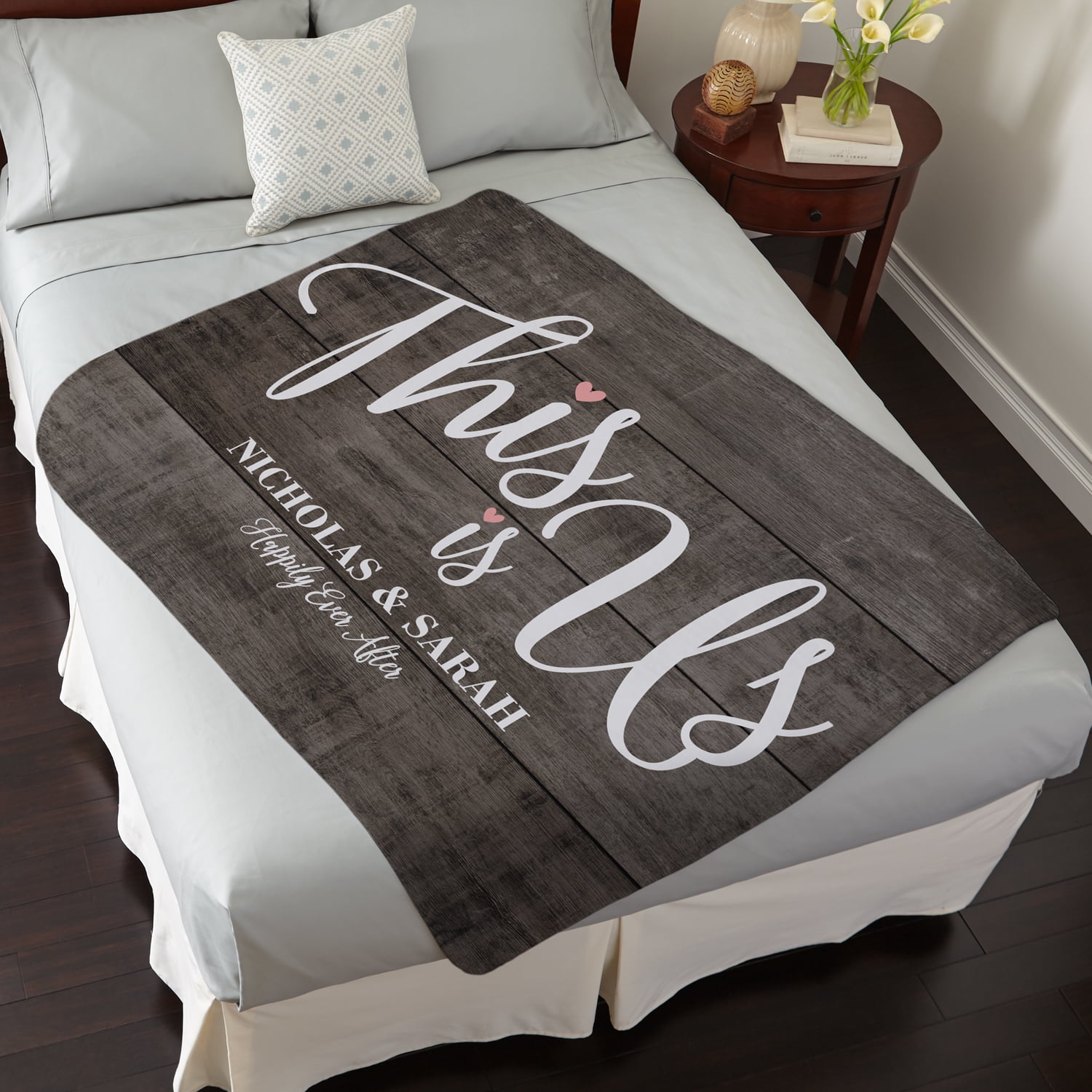 Personalized This Is Us Wedding Plush Blanket Walmartcom