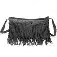thumbnail image 1 of Sac Messager Mode Rétro en Suède à Franges pour Femmes et Filles Sac Hobo Sac à Bandoulière Sac Messager, 1 of 6