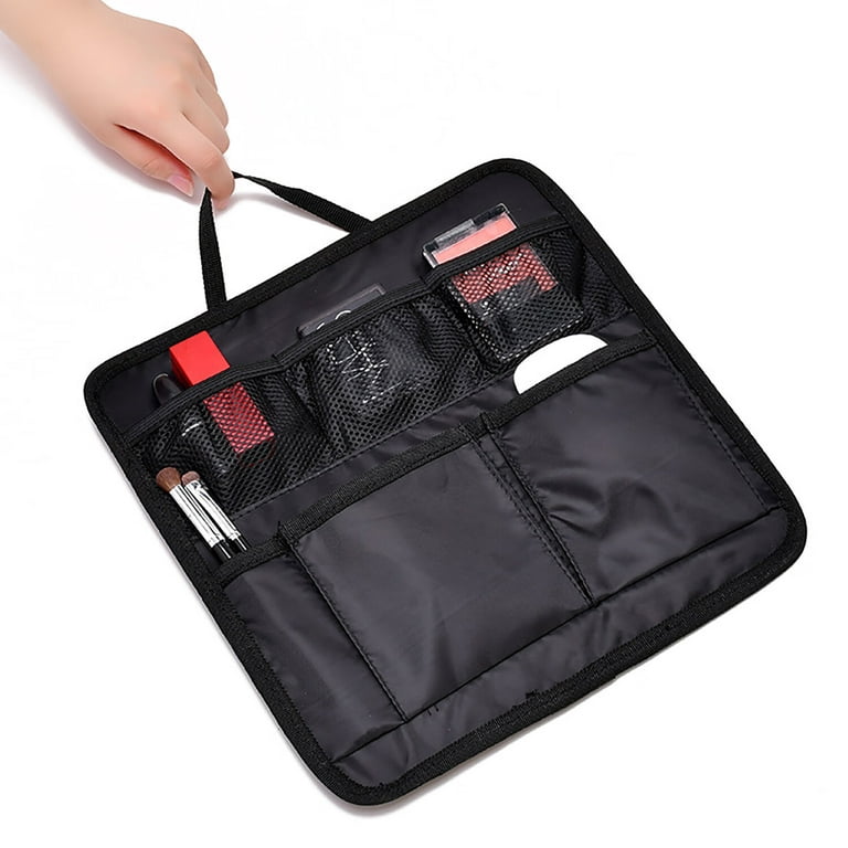 Oloey Backpack Organizer Insert Liner Hanging Travel Rucksack and Handbag Insert Pocket,High-capacity Divider Foldable Nylon Shoulder Bag Organizer
