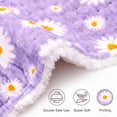 thumbnail image 2 of Daisy Heating Pad for Back Period Cramps Relief 12x24 inch Portable Electric Heating Pad Purple Heat Pad Gifts Ideas Funny Useful Self Care Christmas Birthday Gift for Women Mom Her Wife Girlfriend, 2 of 8