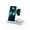 white, variant on Wireless Fast Charger 4 In 1, Wireless Charging Dock For iPhone 15/14/14 Plus/13/12/11/Pro/Max/X/XS/XR/8, For Samsung S24/S23/S22/S21, For iWatch Ultra/8/7/6/5/4/3/2/SE, For Airpods 3/2/Pro