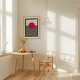thumbnail image 4 of Red Sunset Waves - Illustration Abstract Geometric Minimalist Line Art Waves Modern Art Pop Art Unframed Wall Art Print 6 x 8 inches, 4 of 16