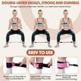 thumbnail image 5 of Resistance Bands with Cuffs, Ankle Bands for Working Out, Home Fitness Equipment for Legs and Glutes, Exercise Bands for Butt Lift Women, Achieve Stronger and Firmer Lower Body, 5 of 11