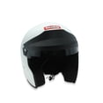 thumbnail image 5 of RaceQuip 256116RQP OF20 Auto Racing Helmet - Open Face - Snell SA2020 - White - XL, 5 of 7