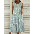 thumbnail image 2 of Printed Vest Dress with Pockets- the Perfect Summer Style for Fashionable Women, 2 of 7