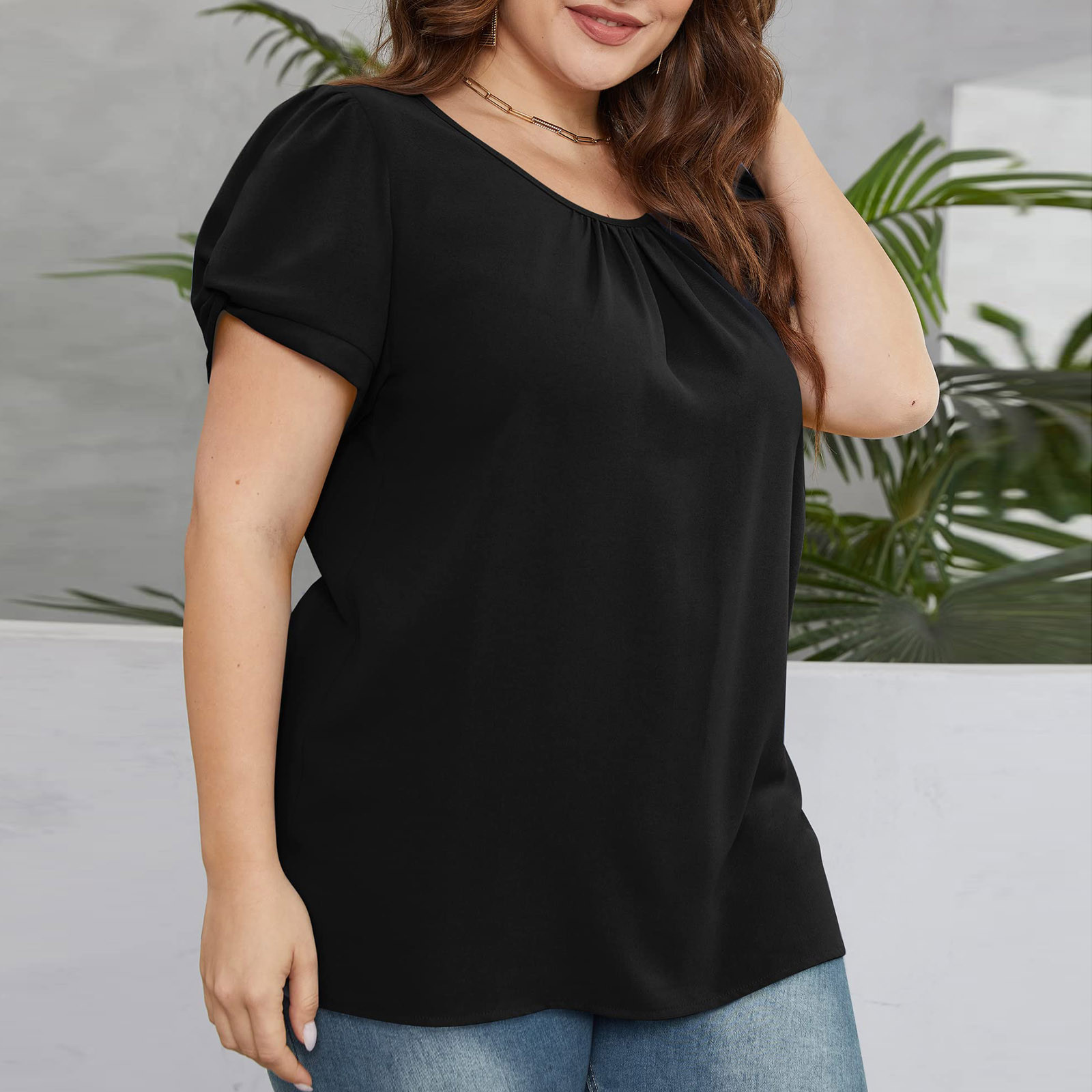 going out blouses plus size