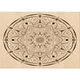 thumbnail image 1 of Ahgly Company Indoor Rectangle Patterned Bronze Brown Area Rugs, 2' x 4', 1 of 6