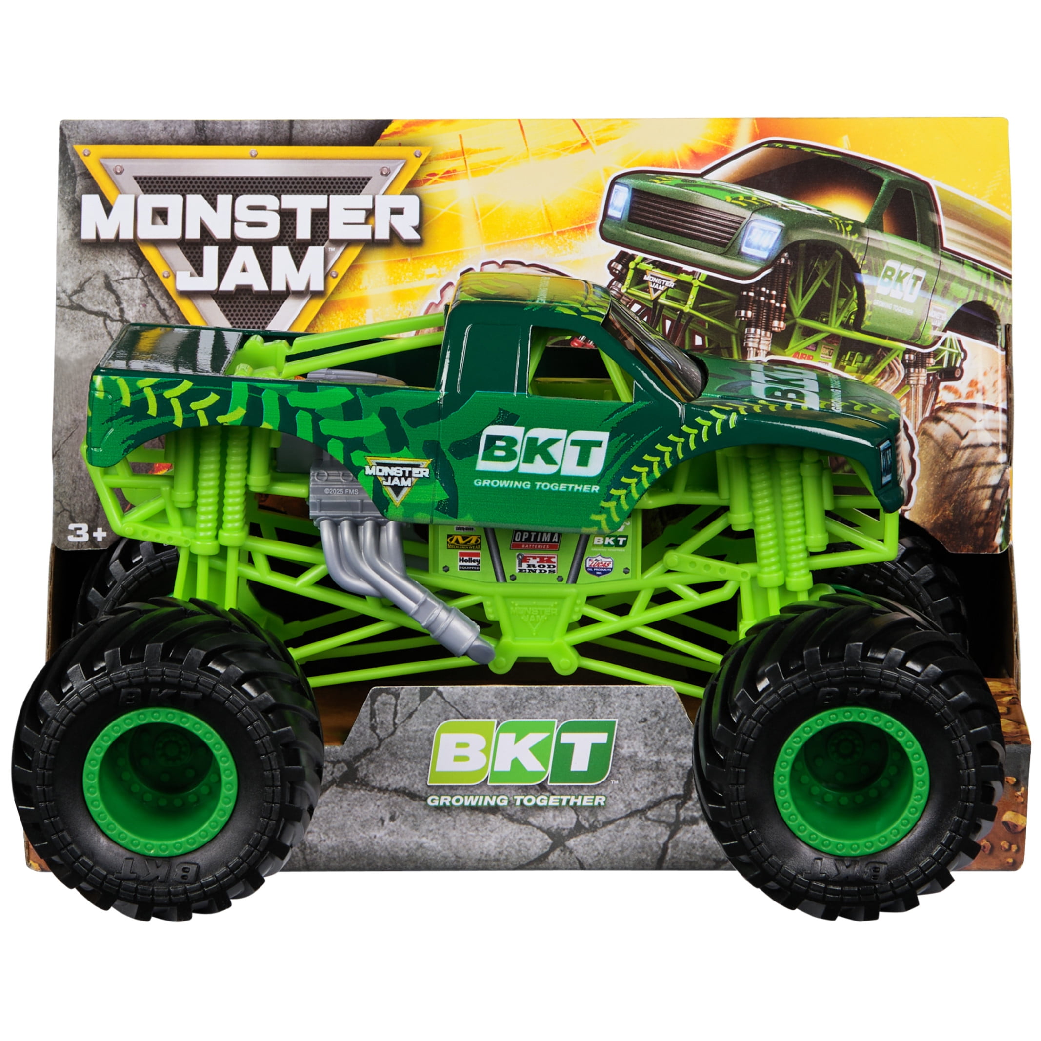 Monster Jam Official Pit Party 5-Pack, 1:64 Scale Monster Trucks