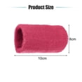 thumbnail image 2 of Unique Bargains Pair Sweat Absorbing Wrist Sweatbands Athletic Cotton Terry Cloth Pink 8x10cm, 2 of 6