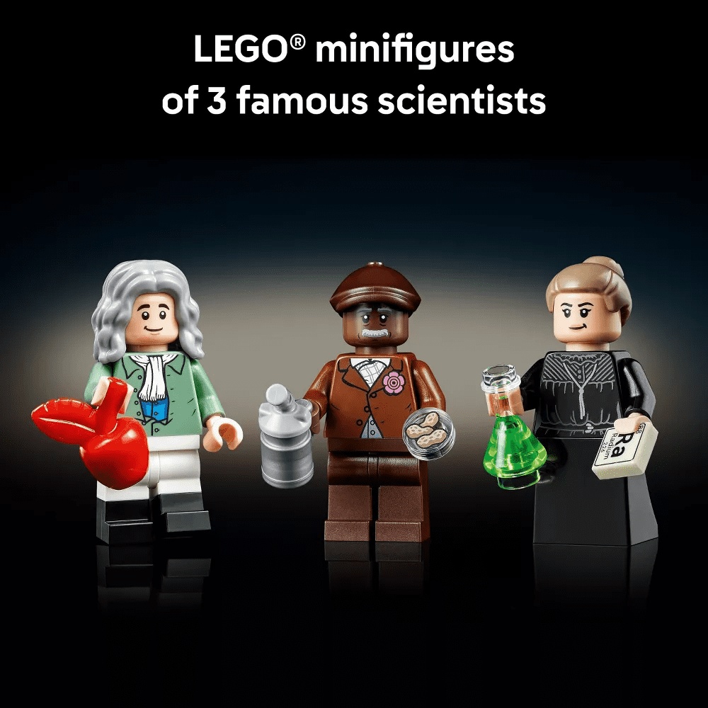 LEGO Ideas The Evolution of STEM Building Set with Scientist Minifigures 21355