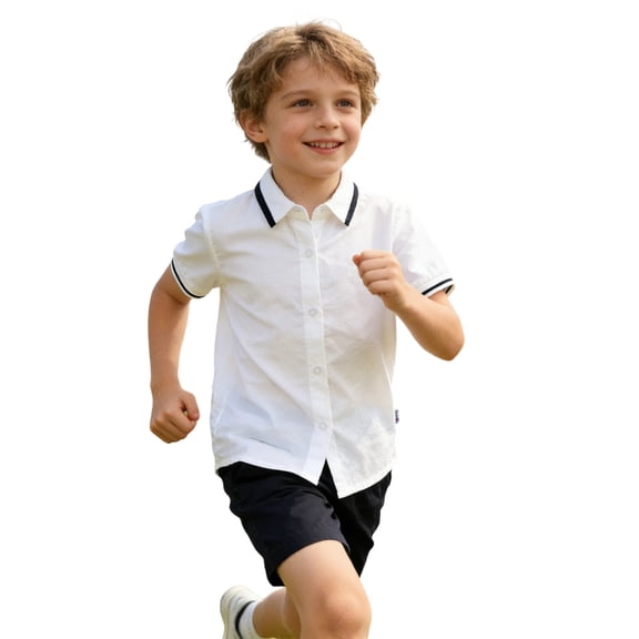 Big T-Shirts For Boys Short Sleeve Casual Comfortable Kids Breathable Blend For Outdoor Play And Daily Wear Basic Tees Size 15-16T