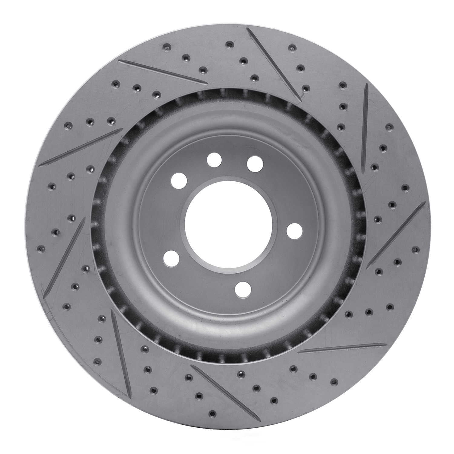 Dynamic Friction Company 830-11026R DFC Geoperformance Rotor - Drilled and Slotted