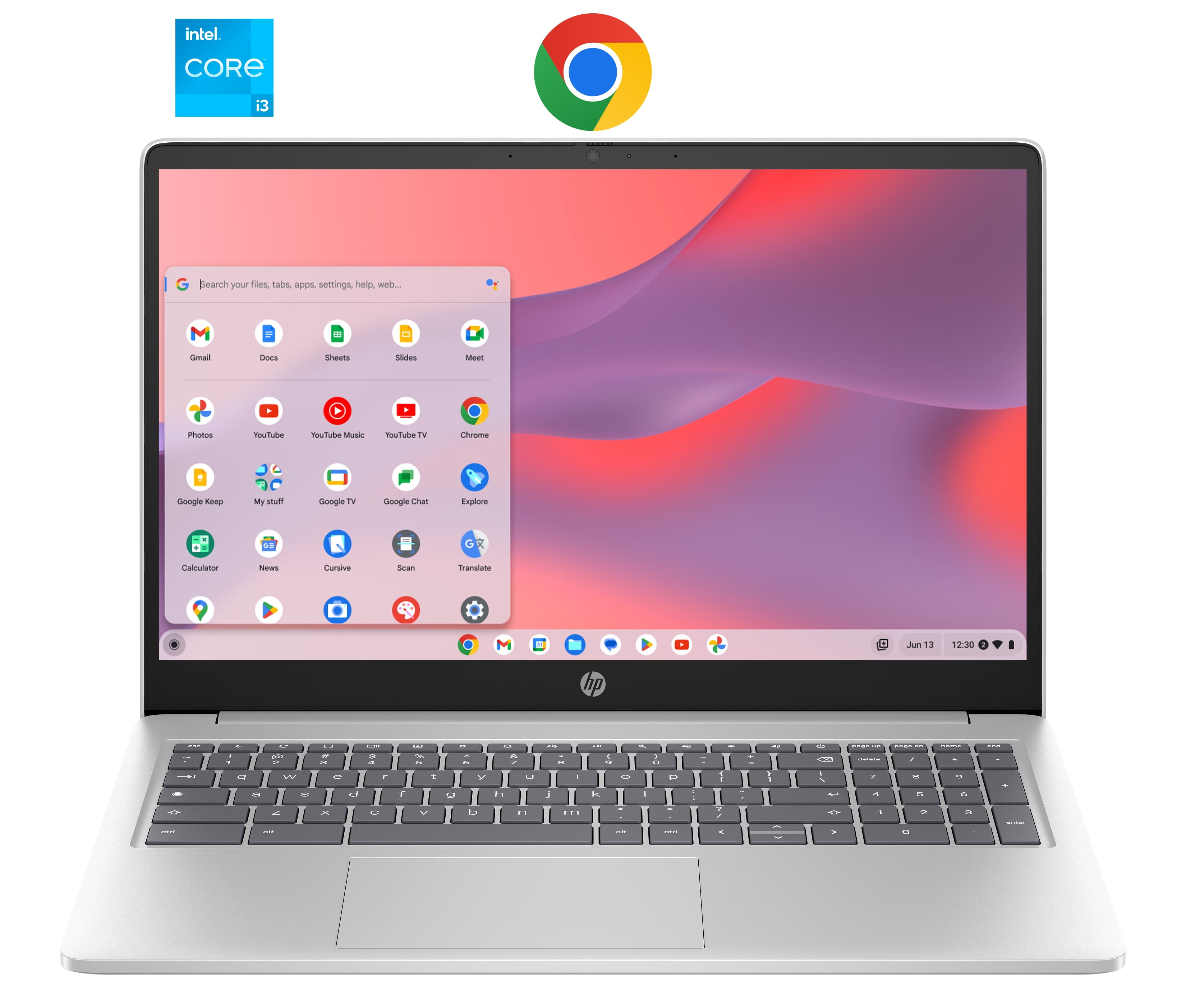 HP 15.6” Chromebook, Intel Core i3-N305, 8GB RAM, 128GB UFS