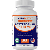 Vitamatic L-Tryptophan 1000mg 120 Tablets