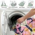 thumbnail image 4 of Butterfly 50x60 Inch Double-Layer Lamb Fleece Throw Blanket – Super Soft & Cozy Flannel with Lamb Wool Backing, Warm Anti-Pilling Plush Blanket for Couch, Bed, Sofa, 4 of 5