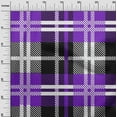 thumbnail image 3 of oneOone Cotton Poplin Purple Fabric Tartan Fabric For Sewing Printed Craft Fabric By The Yard 42 Inch Wide-7585, 3 of 4