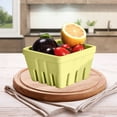 thumbnail image 4 of COM1950s Square Plastic Fruit Basket, Thickened and Drop-Proof Storage Basket for Kitchen and Home Organization, Ideal for Food Photography and Decor, Durable Design with Stable Square Shape, 4 of 8