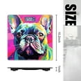 thumbnail image 2 of Bathroom Scale, Highly Accurate Digital Body Scale,Precisely Measures Weight up to 400 lbs-Colorful French Bulldog In The Style Of Pop Art, 2 of 4